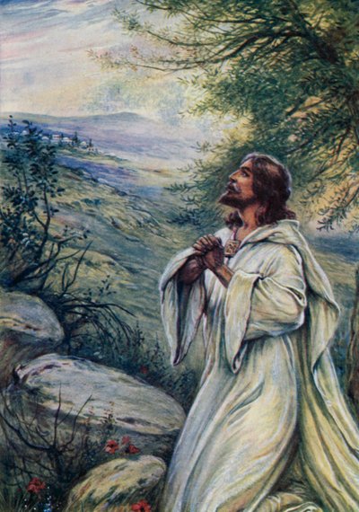 İsa dua ediyordu by Evelyn Stuart Hardy
