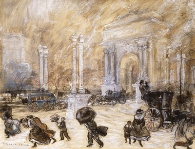 Dewey Kemeri, Madison Meydanı by Everett Shinn