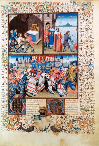 Galahad ve Camelot, 1463 by Evrard d