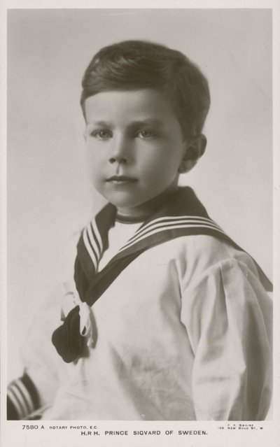 SAİK İsveç Prensi Sigvard, 1913 by F.A Swaine