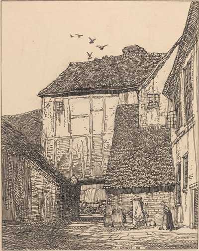 George Inn, Beaconsfield by F.L. Griggs