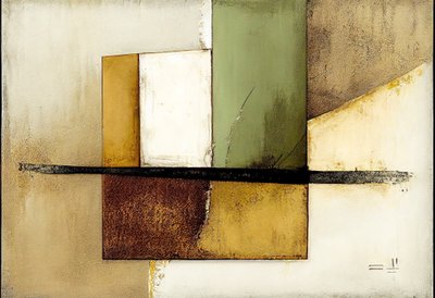 Geometrik soyut sanat kompozisyonu, duvar sanatı baskıları by F. Abderrahim