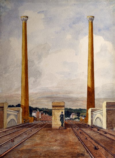 Camden Demiryolu by F. C. Hakewill