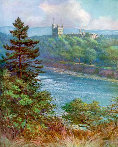 Balmoral Şatosu, Aberdeenshire, İskoçya, 1924-1926. by F. C. Varley