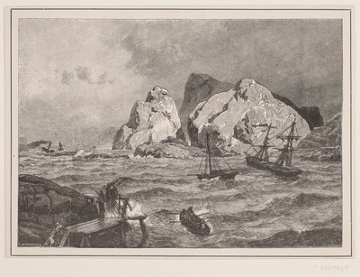Norveç kıyısında acil durum limanı by F. Hendriksen