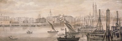 Eski Londra Köprüsü, 1826. by F Jackson