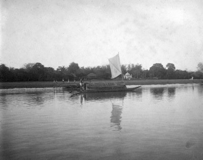 Hooghly Nehri, Alipore, Hindistan, 1905-1906 by F. L. Peters