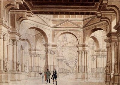 Klasik Bir Heykel Galerisi by F. Schuster