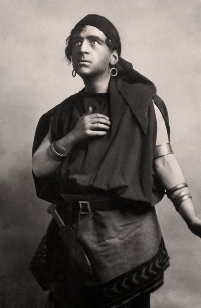 James Hearn, oyuncu, 1906. by F. W. Burford