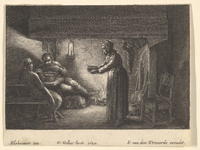 Satir ve Köylü, 1644. by F van den Wyngarde
