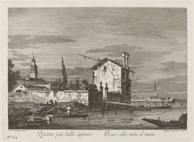 Ne kadar güzel görünürse... by Fabio Berardi after Canaletto