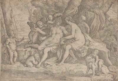 Mars ve Venüs, 1635-49. by Fabrizio Chiari
