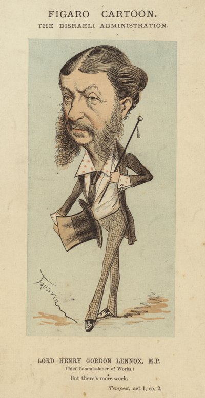 Lord Henry Gordon-Lennox , Benjamin Disraeli