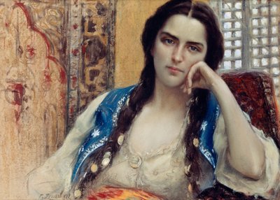 kızım Mafalda by Fausto Zonaro