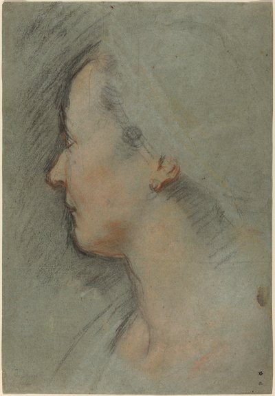 Bir Kadının Başı by Federico Barocci