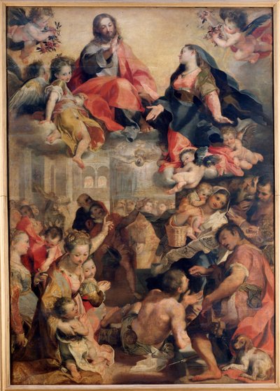 Madonna del Popolo (Resim by Federico Fiori Barocci or Baroccio