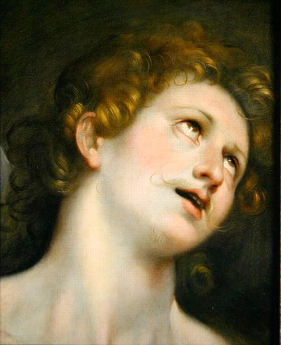 Aziz Sebastian (tuval üzerine kağıt üzerine yağlı boya) by Federico Fiori Barocci or Baroccio