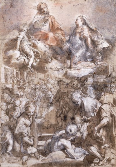 Madonna del Popolo, by Federico Fiori Barocci or Baroccio