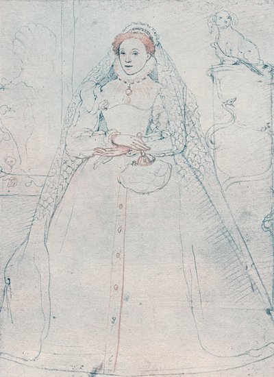Elizabeth I, İngiltere ve İrlanda Kraliçesi, 1575 by Federico Zuccaro