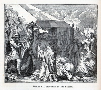 Henry VII, Halkının Yasını Tuttu, 1882 by Fedor Reusche