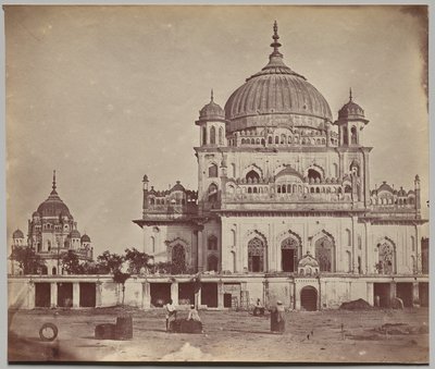 Kayzerbağ'daki Küçük Cami by Felice A. Beato