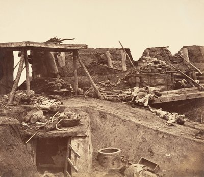 [Taku Kalelerinin Ele Geçirilmesinden Sonra], 1860. by Felice Beato