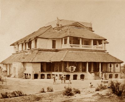 ಬ್ಯಾಂಕ್ಸ್ ಹೌಸ್, ಲಕ್ನೋ ಟರ್ಕ್ by Felice Beato