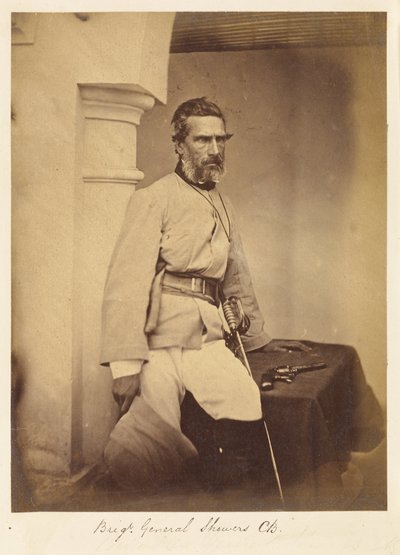 Tuğgeneral Duşlar, C.B. by Felice Beato