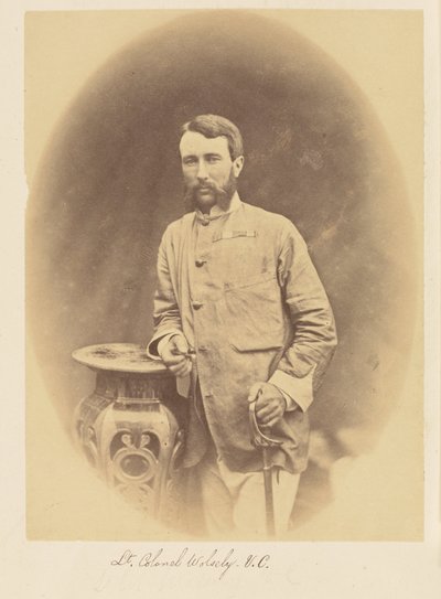 Yarbay Wolsely, V.C. by Felice Beato