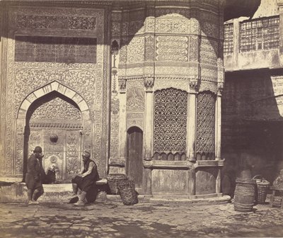 Eski Köprünün Yanındaki Antik Çeşme by Felice Beato