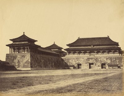 Büyük İmparatorluk Kış Sarayı, Pekin, 29 Ekim 1860 by Felice Beato