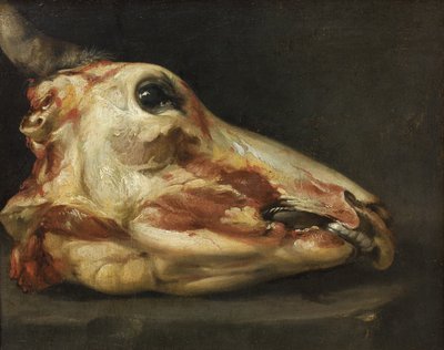 Bir Öküzün Derili Başı by Felice Boselli