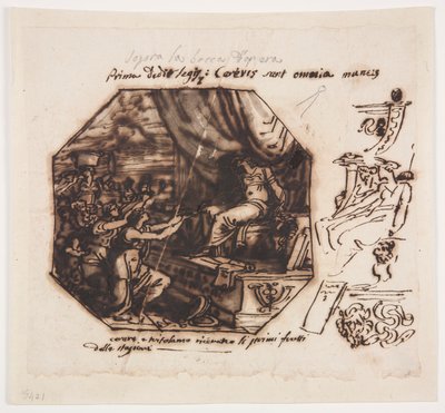 Mevsimler Ceres ve Triptolemus