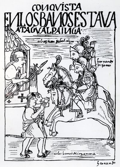 Sebastian de Benalcazar ve Hernando Pizarro, Cajamarca