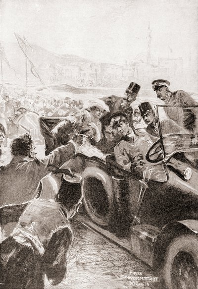 Franz Ferdinand ve eşi Hohenberg Düşesi Sophie