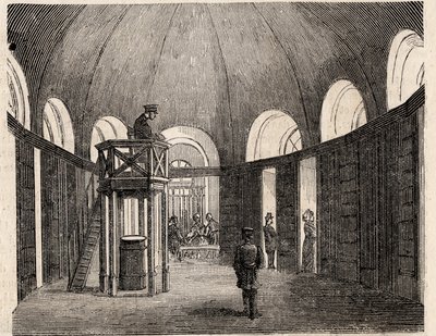 Paris - Petite Roquette hapishanesi (kadınlar ve ergenler için hapishane) - by Felix (after) Thorigny