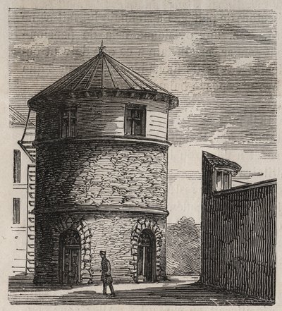 Paris - Petite Roquette hapishanesi (kadınlar ve ergenler için hapishane) - by Felix (after) Thorigny