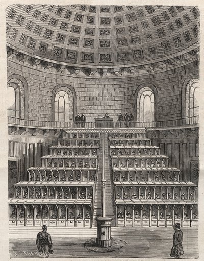 Paris - Petite Roquette hapishanesi (kadınlar ve ergenler için hapishane) - by Felix (after) Thorigny