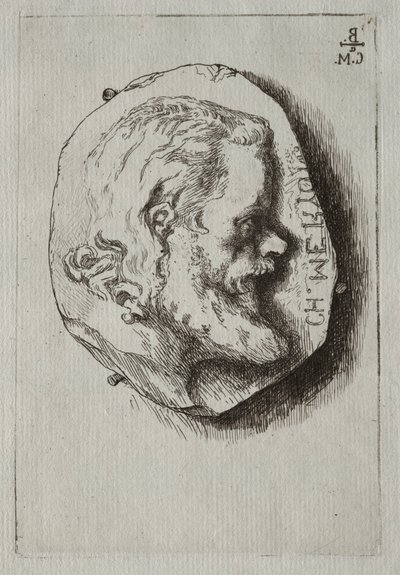 Charles Meryon, 1854. by Felix Bracquemond