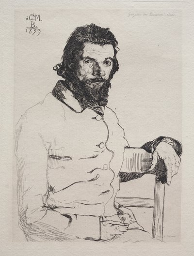 Charles Meryon by Felix Bracquemond