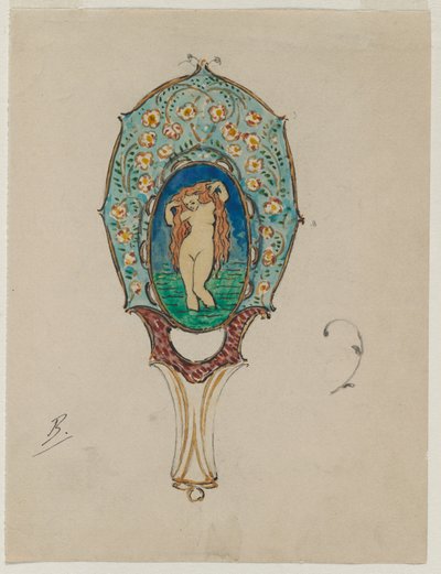 El Aynası Tasarımı by Felix Bracquemond