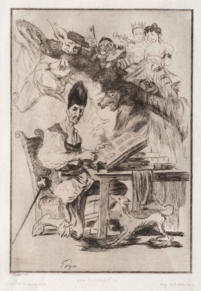 Don Quichote, Goya