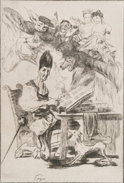 Don Kişot, 1860 by Felix Bracquemond