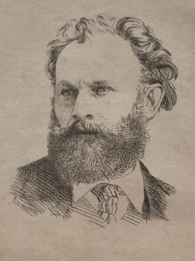 edouard manet by Felix Bracquemond
