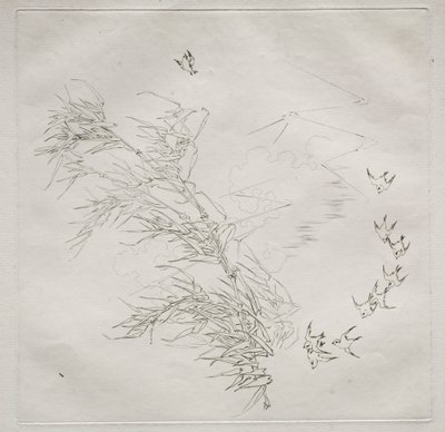 Paris Servisi (Haviland servisi): Fırtına (no. 8) by Felix Bracquemond