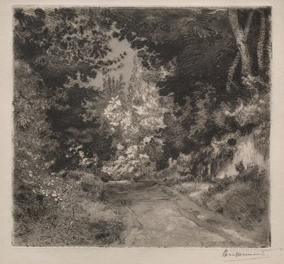 Sevr Yolu, c. 1872. by Felix Bracquemond