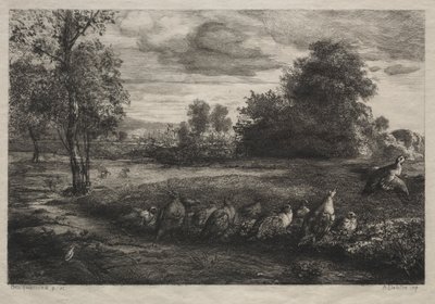 Sipariş Çağrısı, 1859. by Felix Bracquemond