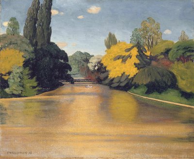 Bois de Boulogne, Las St. James, 1918 by Felix Edouard Vallotton