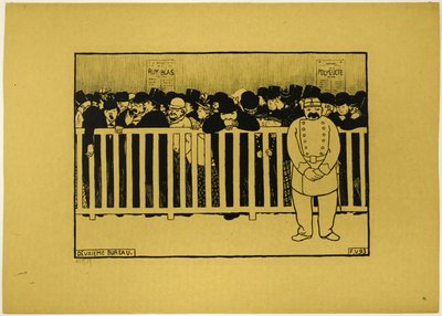 Gişe by Felix Edouard Vallotton