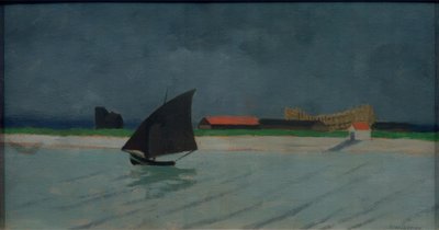 Seine Halici (deniz manzarası) by Felix Edouard Vallotton